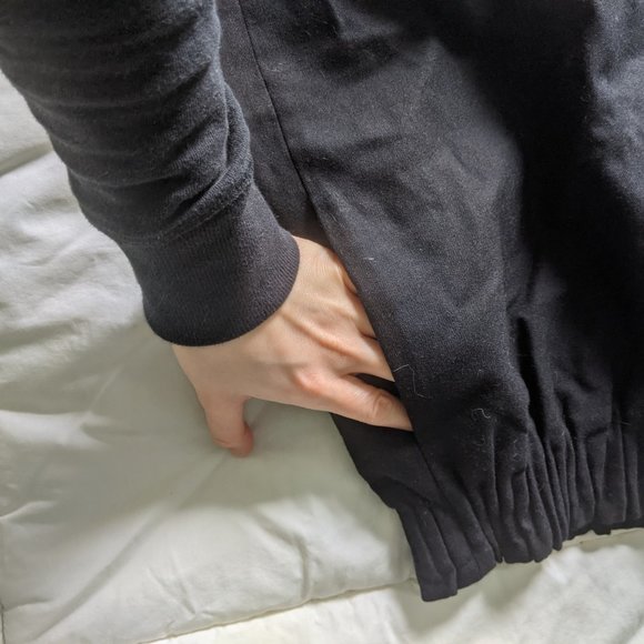 Black Wool J Crew Mini Skirt - Picture 3 of 4